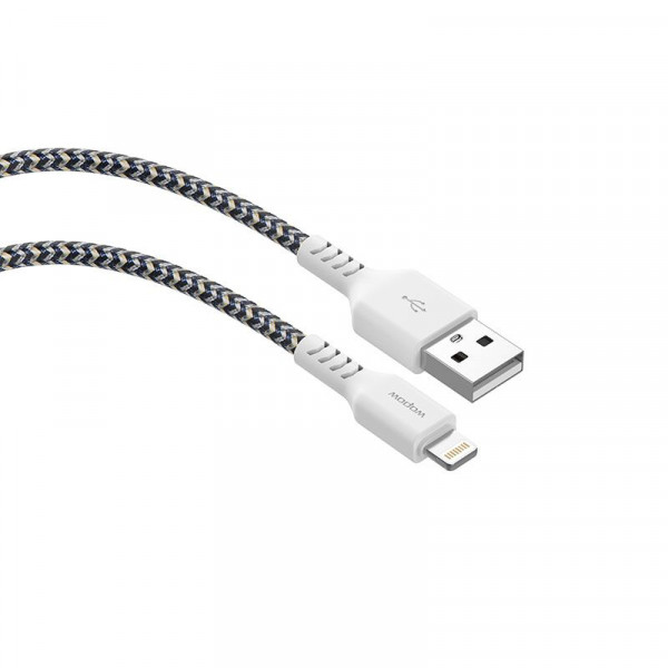 White iPhone cable  - FB01